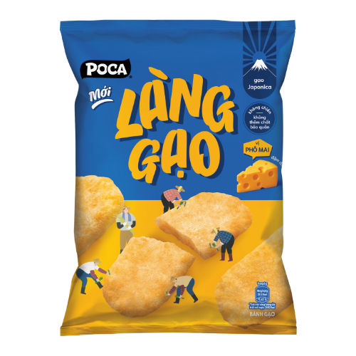 Snack POCA Làng Gạo (vị Phô Mai)