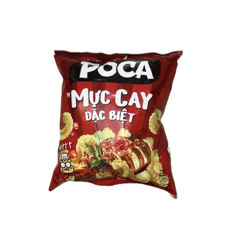 Snack POCA vị Mực Cay Đặc Biệt