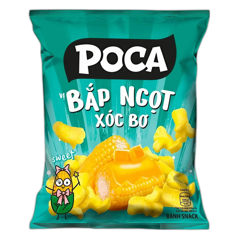 Snack POCA vị Bắp Ngọt Xóc Bơ