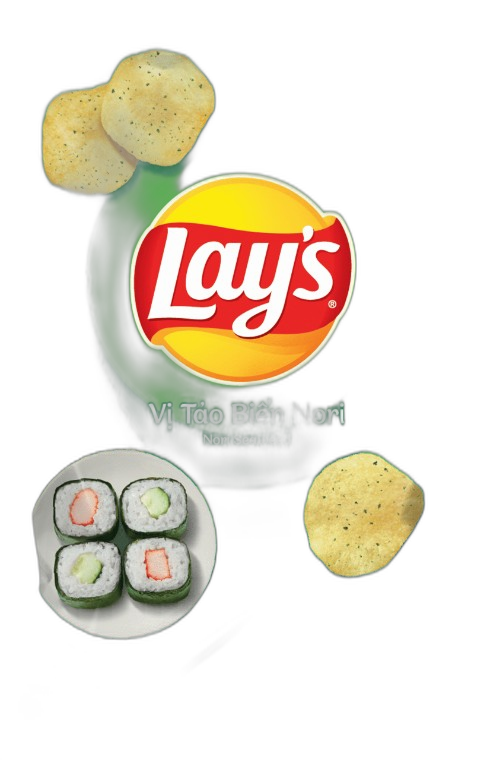 Snack Lay's vị Tảo Biển Nori